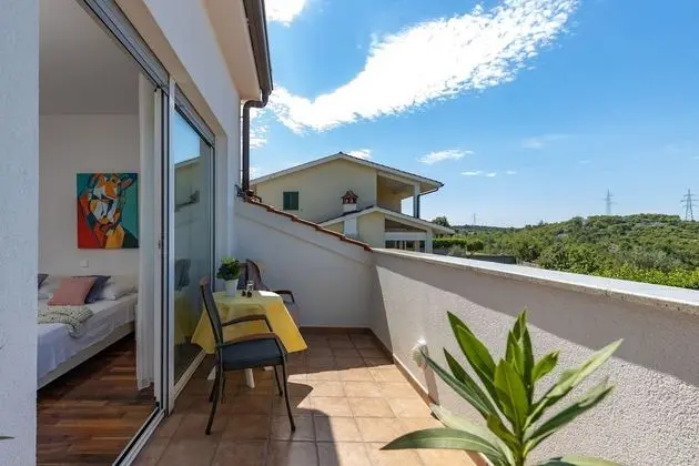 Panoramic Üç Kişilik Oda, 1 Yatak Odası, Balkon, Deniz Manzaralı