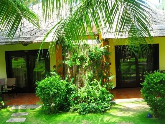 Deluxe Bungalov, 1 Çift Kişilik veya 2 Tek Kişilik Yatak, Bahçe Manzaralı