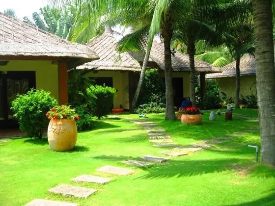 Deluxe Bungalov, 1 Çift Kişilik veya 2 Tek Kişilik Yatak, Bahçe Manzaralı