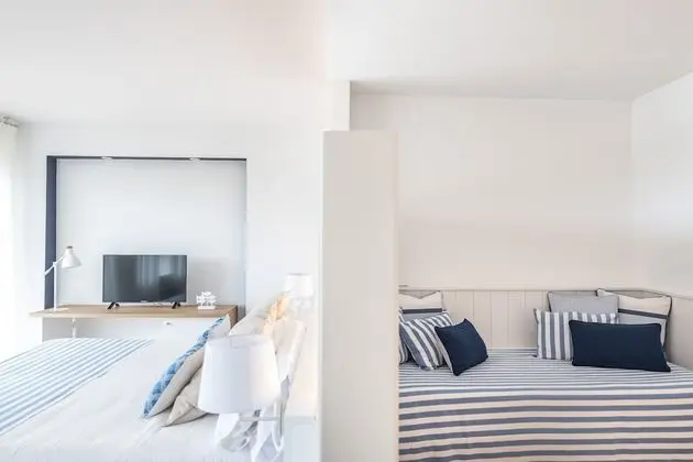 Junior Süit, 1 Büyük (Queen) Boy Yatak ve Çekyat, Balkon, Denize Bakan