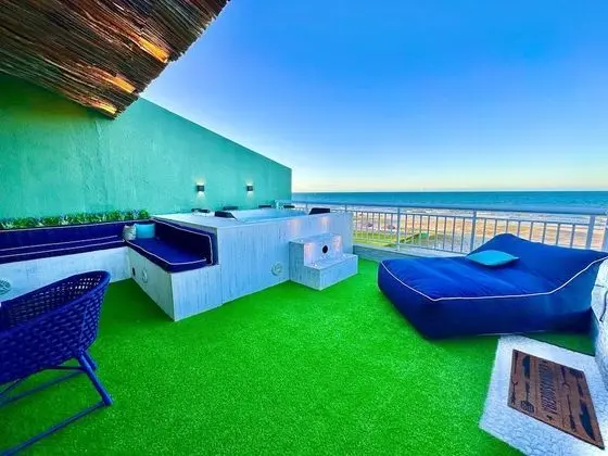 Luxury Apart Daire, 4 Yatak Odası, Jakuzi, Okyanusa Sıfır