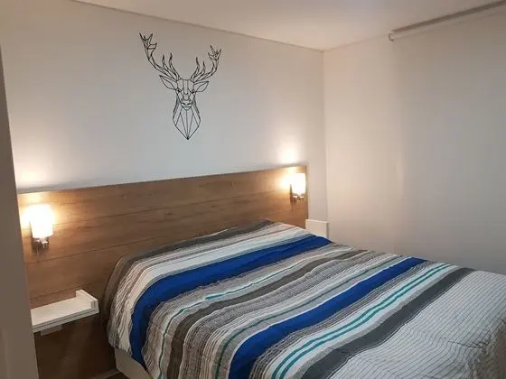 Standard Apart Daire, 1 Büyük (Queen) Boy Yatak ve Çekyat, Dağ Manzaralı