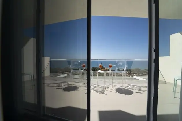 Deluxe Tek Büyük Yataklı Oda, Balkon, Deniz Manzaralı