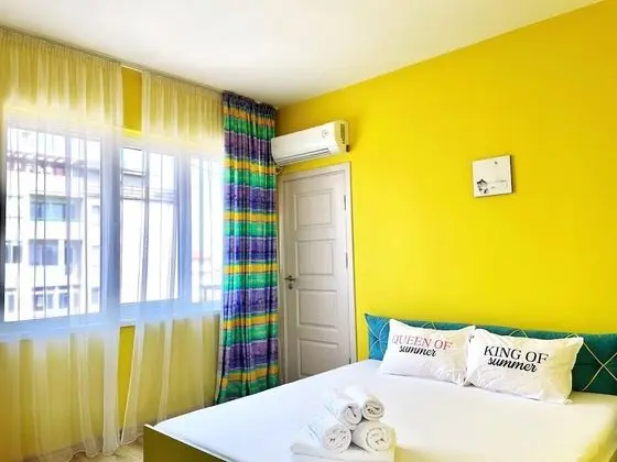 Design Apart Daire, 2 Yatak Odası, Deniz Manzaralı (Varna, Makedonia 35)