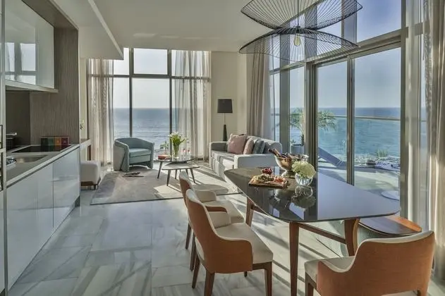 Süit, 1 Yatak Odası, Balkon, Deniz Manzaralı (Dining Kitchen, Palm Sea View)