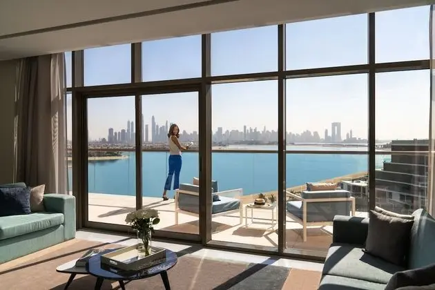 Süit, 1 Yatak Odası, Balkon, Deniz Manzaralı (Dining Kitchen, Palm Sea View)