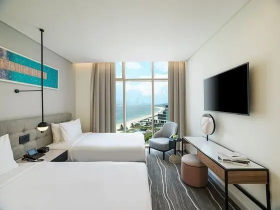 Süit, 1 Yatak Odası, Balkon, Deniz Manzaralı (Dining Kitchen, Palm Sea View)