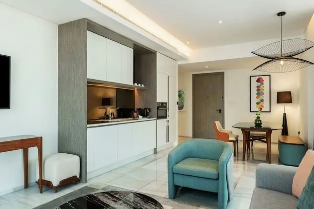 Süit, 1 Yatak Odası, Balkon, Deniz Manzaralı (Dining Kitchen, Palm Sea View)