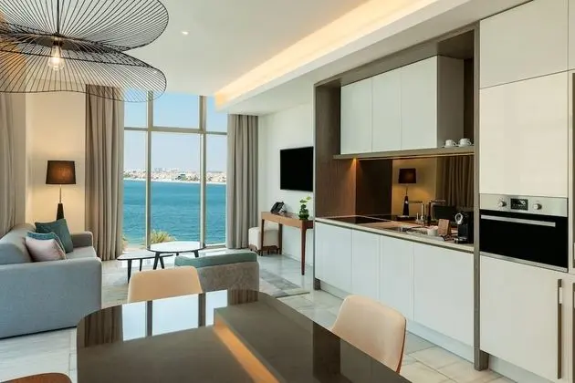 Süit, 1 Yatak Odası, Balkon, Deniz Manzaralı (Dining Kitchen, Palm Sea View)