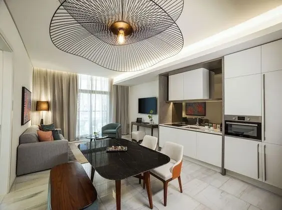 Süit, 1 Yatak Odası, Balkon, Deniz Manzaralı (Dining Kitchen, Palm Sea View)