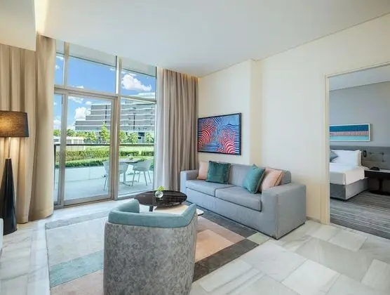 Süit, 1 Yatak Odası, Balkon, Deniz Manzaralı (Dining Kitchen, Palm Sea View)