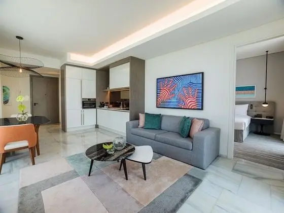 Süit, 3 Yatak Odası, Balkon, Okyanus Manzaralı (Kitchen)