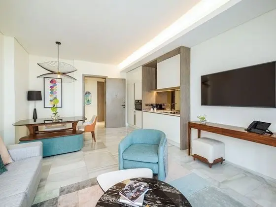 Süit, 3 Yatak Odası, Balkon, Okyanus Manzaralı (Kitchen)