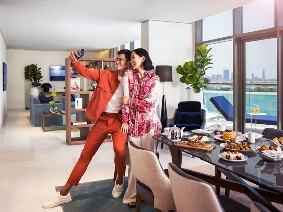 Süit, 3 Yatak Odası, Balkon, Okyanus Manzaralı (Kitchen)