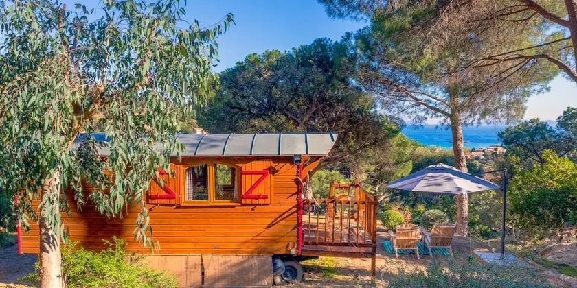 Romantic Kulübe, Sauna, Deniz Manzaralı