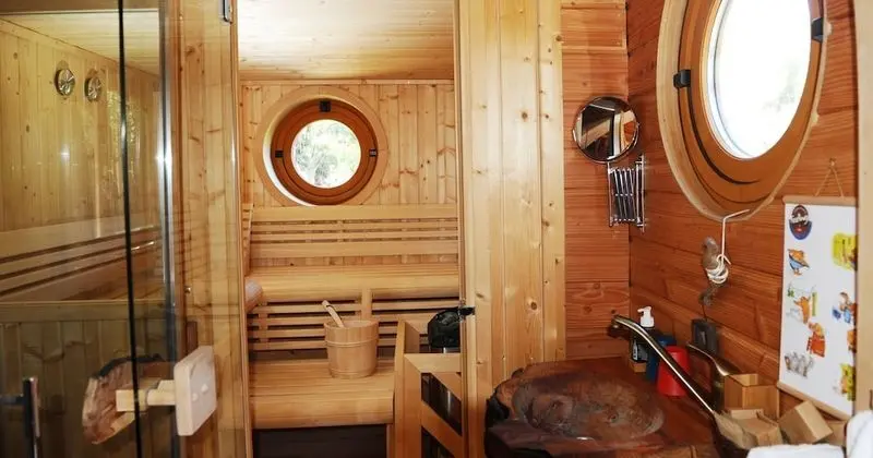 Romantic Kulübe, Sauna, Deniz Manzaralı
