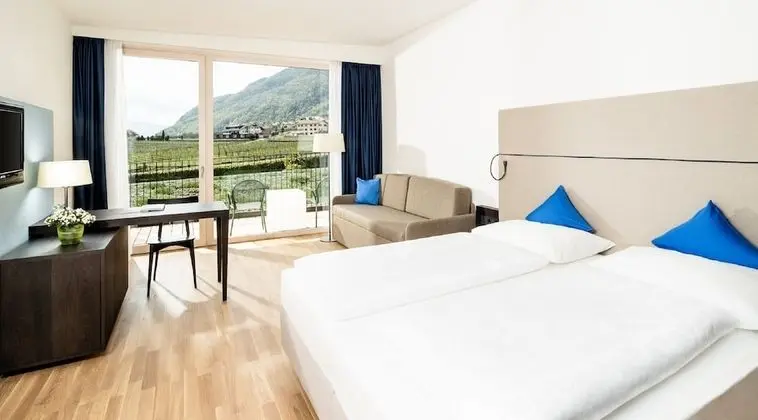 Standard Tek Büyük Yataklı Oda, Balkon, Havuz Manzaralı