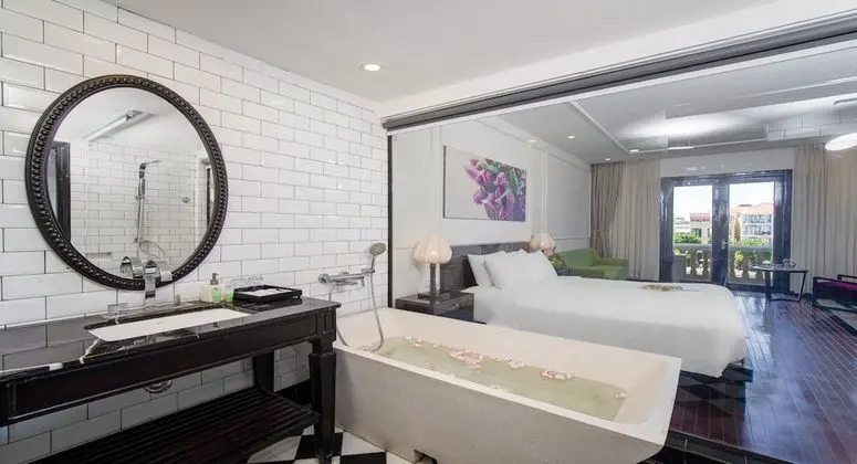 Deluxe Tek Büyük Yataklı Oda, Nehir Manzaralı