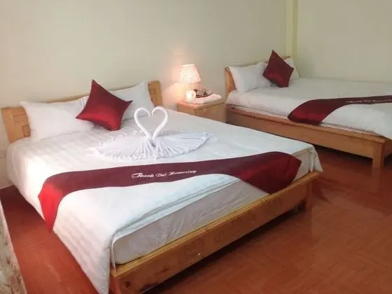 Deluxe Üç Kişilik Oda, Birden Çok Yatak, Özel Banyo, Bahçeli