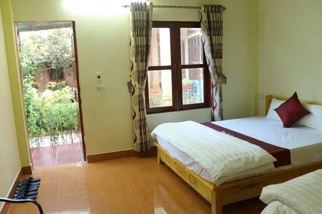 Luxury Dört Kişilik Oda, 1 Yatak Odası, Bahçe Manzaralı, Avlu