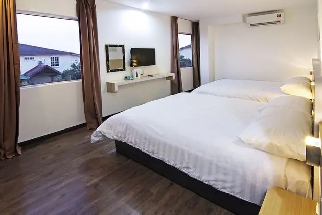 Deluxe Oda, 2 Çift Kişilik Yatak