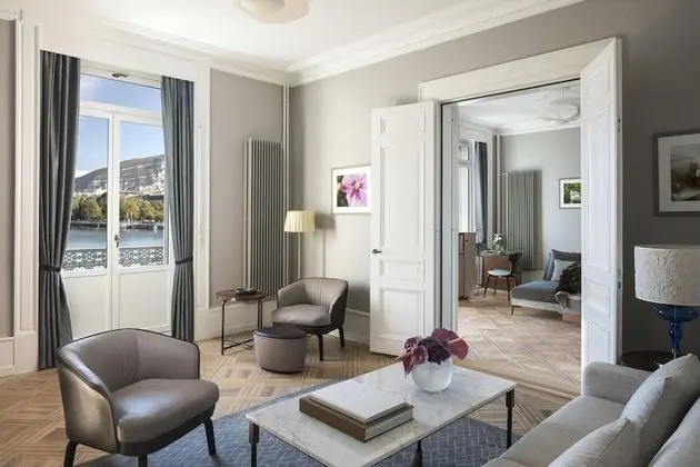 Süit, 1 Yatak Odası, Sigara İçilmez (Mont-Blanc, 2 Bedrooms,Lakefront)
