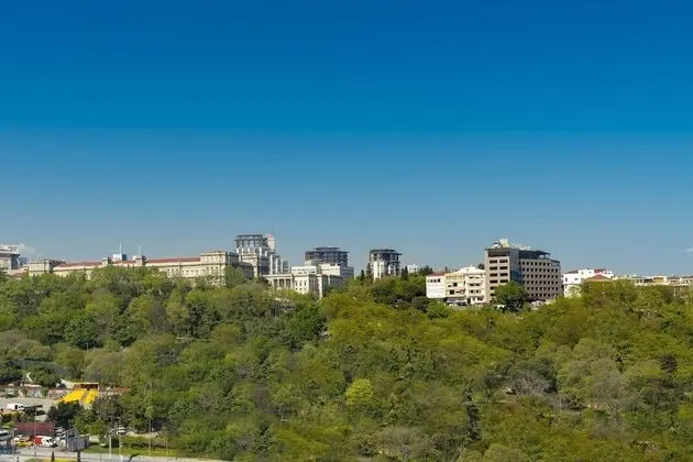 İki Ayrı Yataklı Oda, 2 Tek Kişilik Yatak, Park Manzaralı
