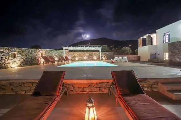 Villa, 6 Yatak Odası, Kişiye Özel Havuzlu, Deniz Manzaralı (Kea & Petra)