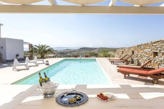 Villa, 6 Yatak Odası, Kişiye Özel Havuzlu, Deniz Manzaralı (Kea & Petra)