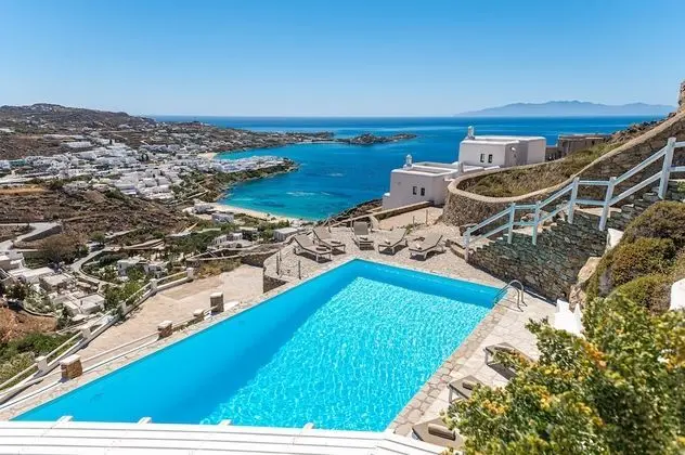 Luxury Villa, 3 Yatak Odası, Havuz Kullanımı, Deniz Manzaralı (Villa Thelgo 2)