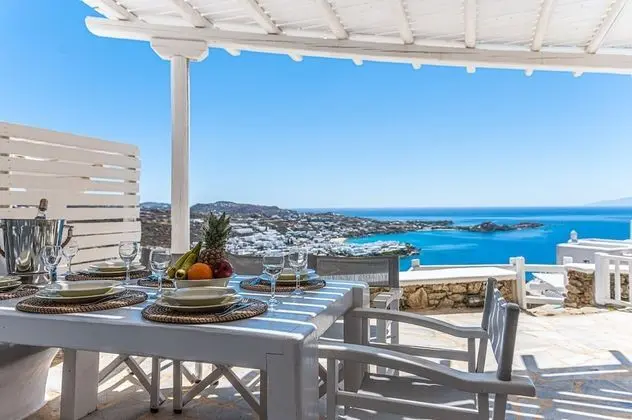 Luxury Villa, 3 Yatak Odası, Havuz Kullanımı, Deniz Manzaralı (Villa Thelgo 2)