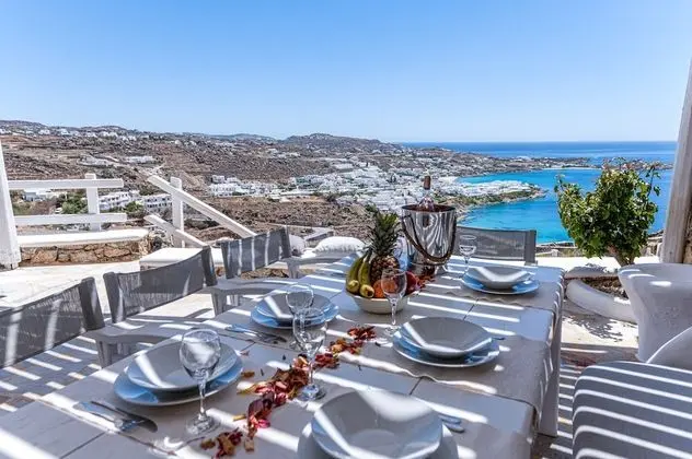 Luxury Villa, 4 Yatak Odası, Havuz Kullanımı, Deniz Manzaralı (Villa Thelgo 1)
