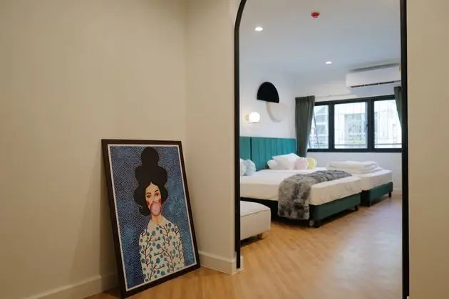 Deluxe Dört Kişilik Oda, Teras