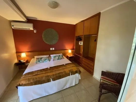 Quarto luxo, Vista para o jardim - Incluso acesso ao Parque Aquático Hot Beach Olímpia