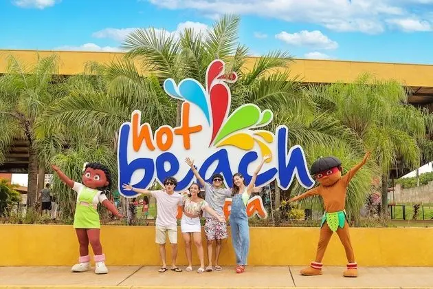 Quarto superluxo (Vista Externa) - Incluso acesso ao Parque Aquático Hot Beach Olímpia