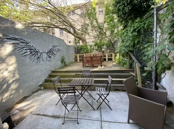 Drexel Duplex Private Yard and Deck garden