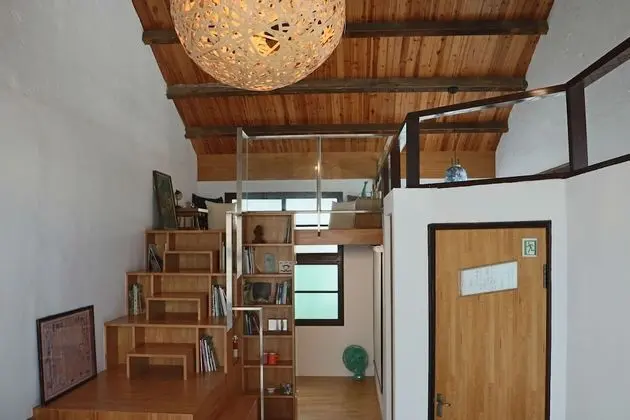 Panoramic Çatı Katı (Loft), 1 Yatak Odası, Veranda, Bahçeli