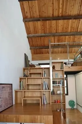 Panoramic Çatı Katı (Loft), 1 Yatak Odası, Veranda, Bahçeli