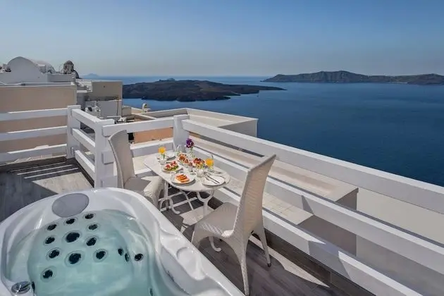 Honeymoon Stüdyo Süit, Sıcak Su Küveti, Deniz Manzaralı