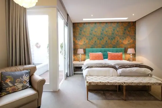 Deluxe Tek Büyük veya İki Ayrı Yataklı Oda, Bağlantılı Odalar, Avlu (Room #2)