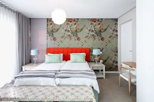 Deluxe Tek Büyük veya İki Ayrı Yataklı Oda, Bağlantılı Odalar, Bahçeli (Room #1)