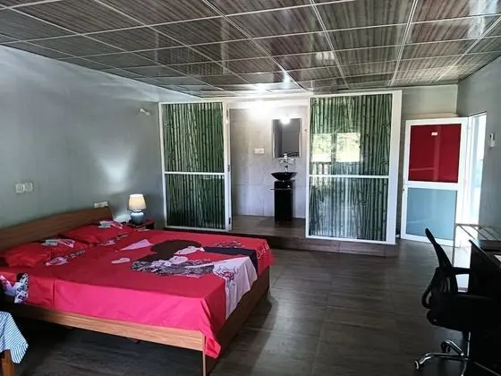 Family Dört Kişilik Oda, Birden Çok Yatak, Park Manzaralı