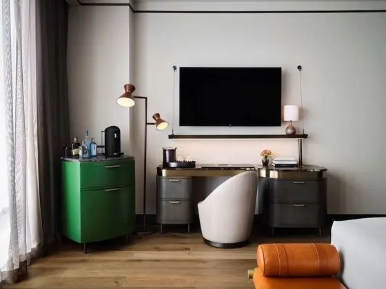 Süit, 1 En Büyük (King) Boy Yatak, Şehir Manzaralı (Parlor with Club Access)