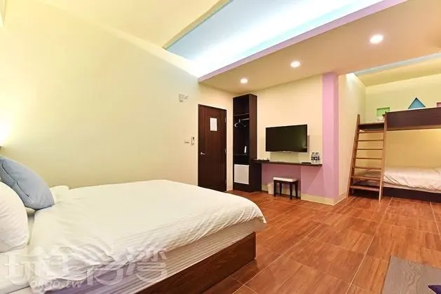 Deluxe Dört Kişilik Oda, 2 Çift Kişilik Yatak