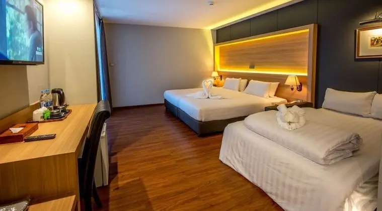 Family Tek Büyük veya İki Ayrı Yataklı Oda, 1 Yatak Odası, Balkon/Veranda