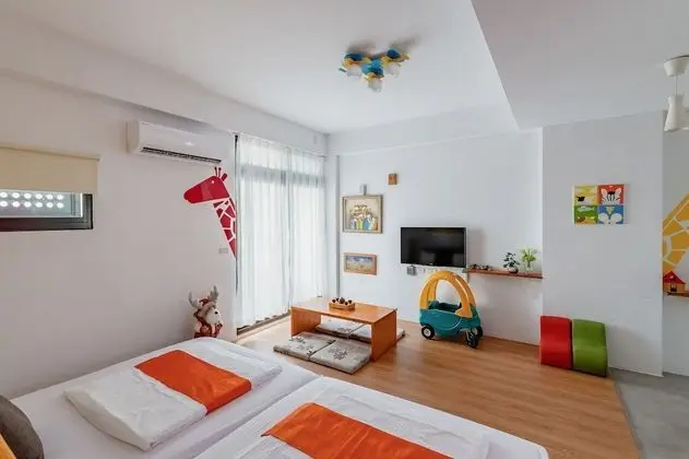 Deluxe Dört Kişilik Oda, 1 Yatak Odası, Sigara İçilmez, Küvet
