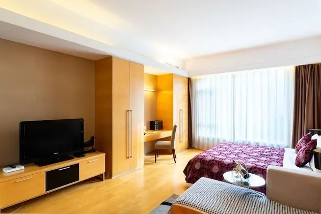 Executive Apart Daire, 1 Büyük (Queen) Boy Yatak, Bahçe Manzaralı