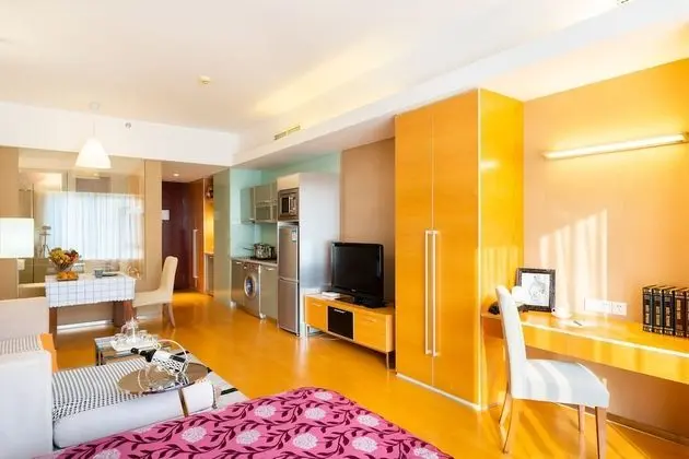 Executive Apart Daire, 1 Büyük (Queen) Boy Yatak, Bahçe Manzaralı