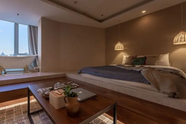 Premier Apart Daire, 1 Büyük (Queen) Boy Yatak, Küvet, Şehir Manzaralı