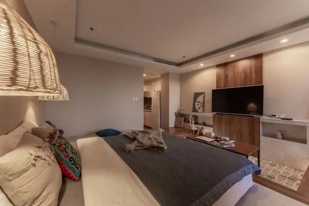 Premier Apart Daire, 1 Büyük (Queen) Boy Yatak, Küvet, Şehir Manzaralı